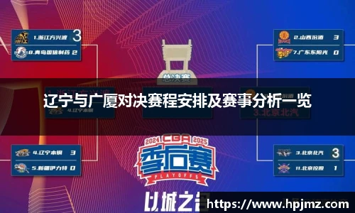 辽宁与广厦对决赛程安排及赛事分析一览